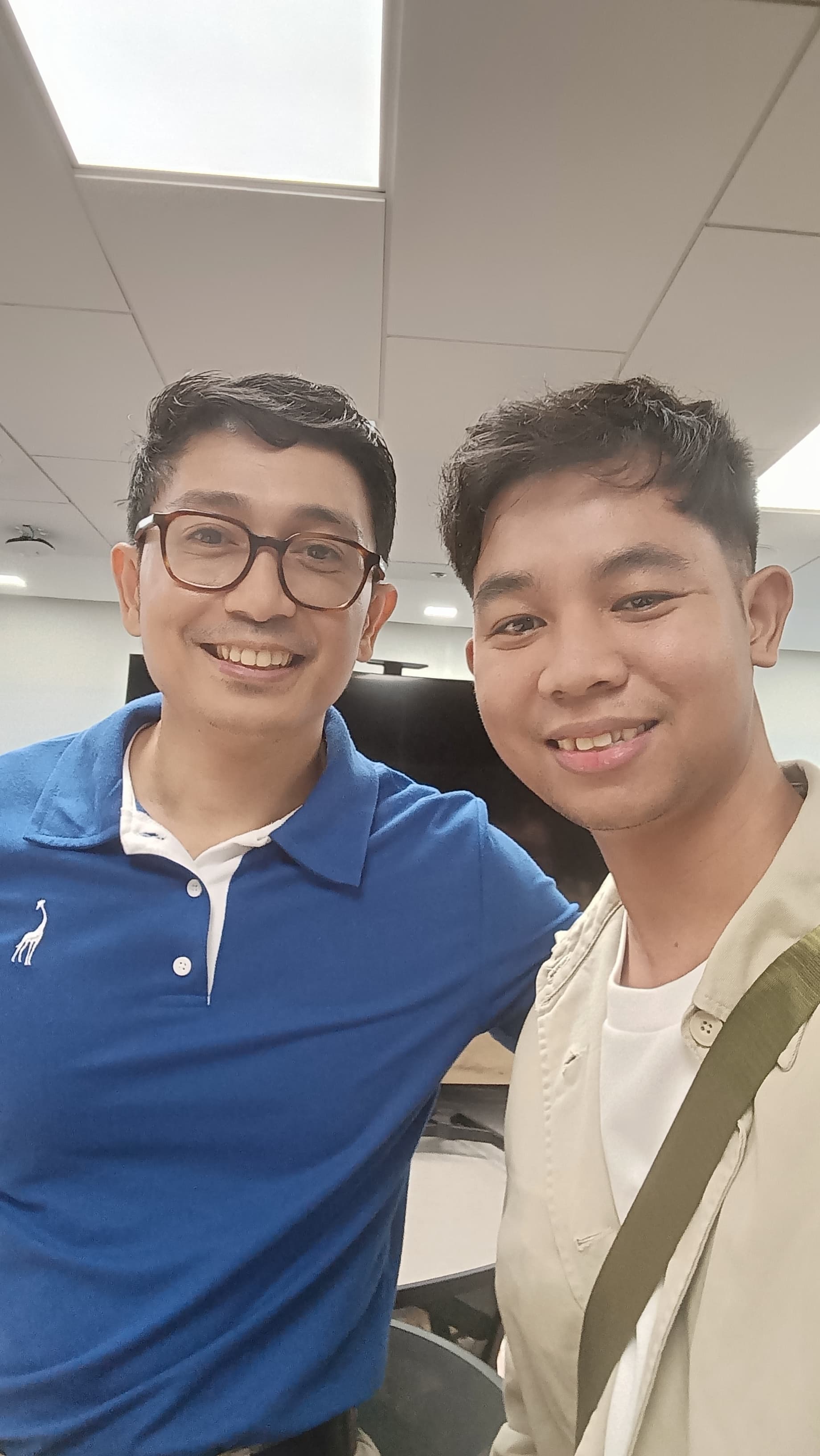 Allan with BH Mark Fernandez