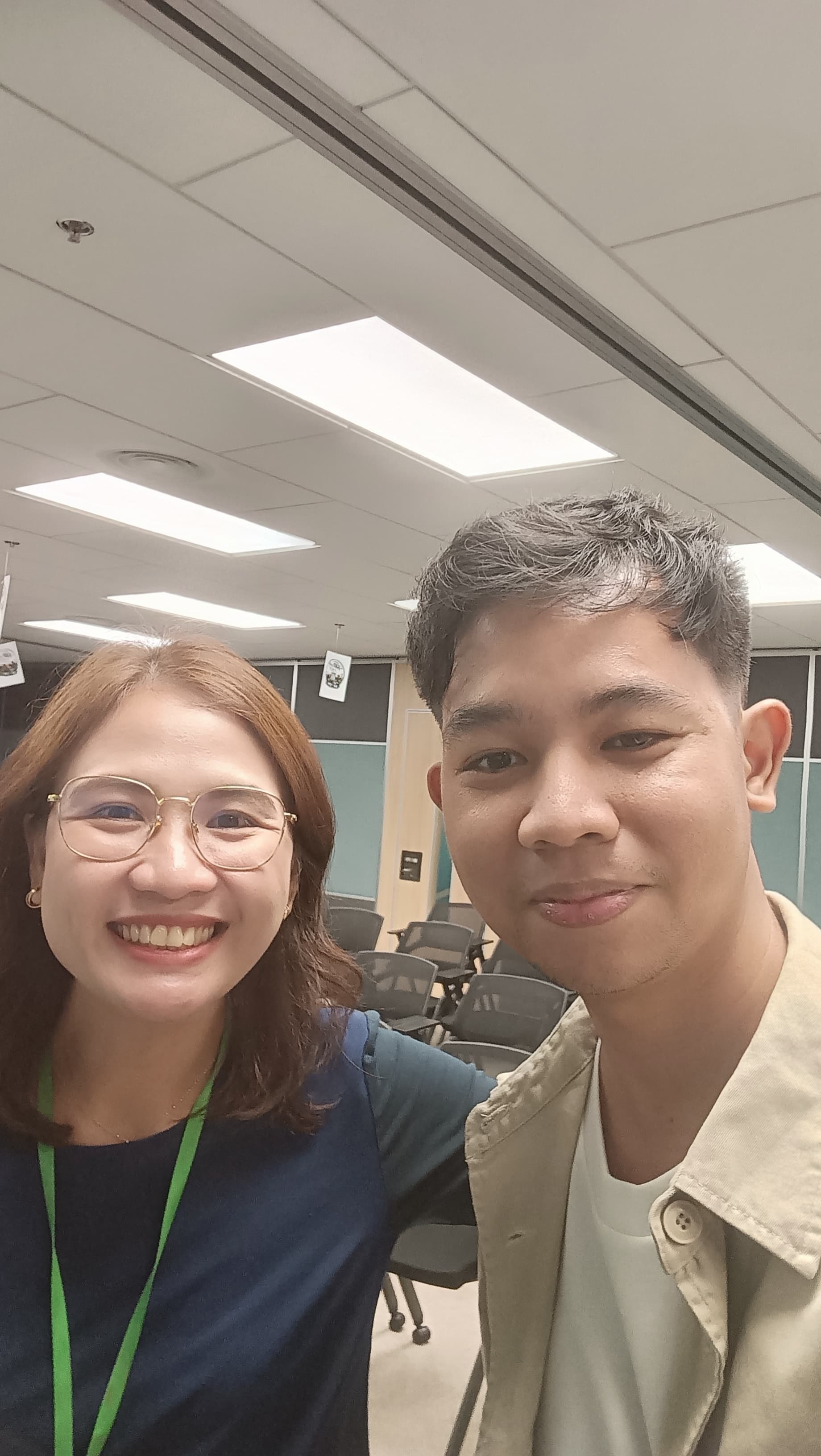 Allan with RH Mica Fernandez