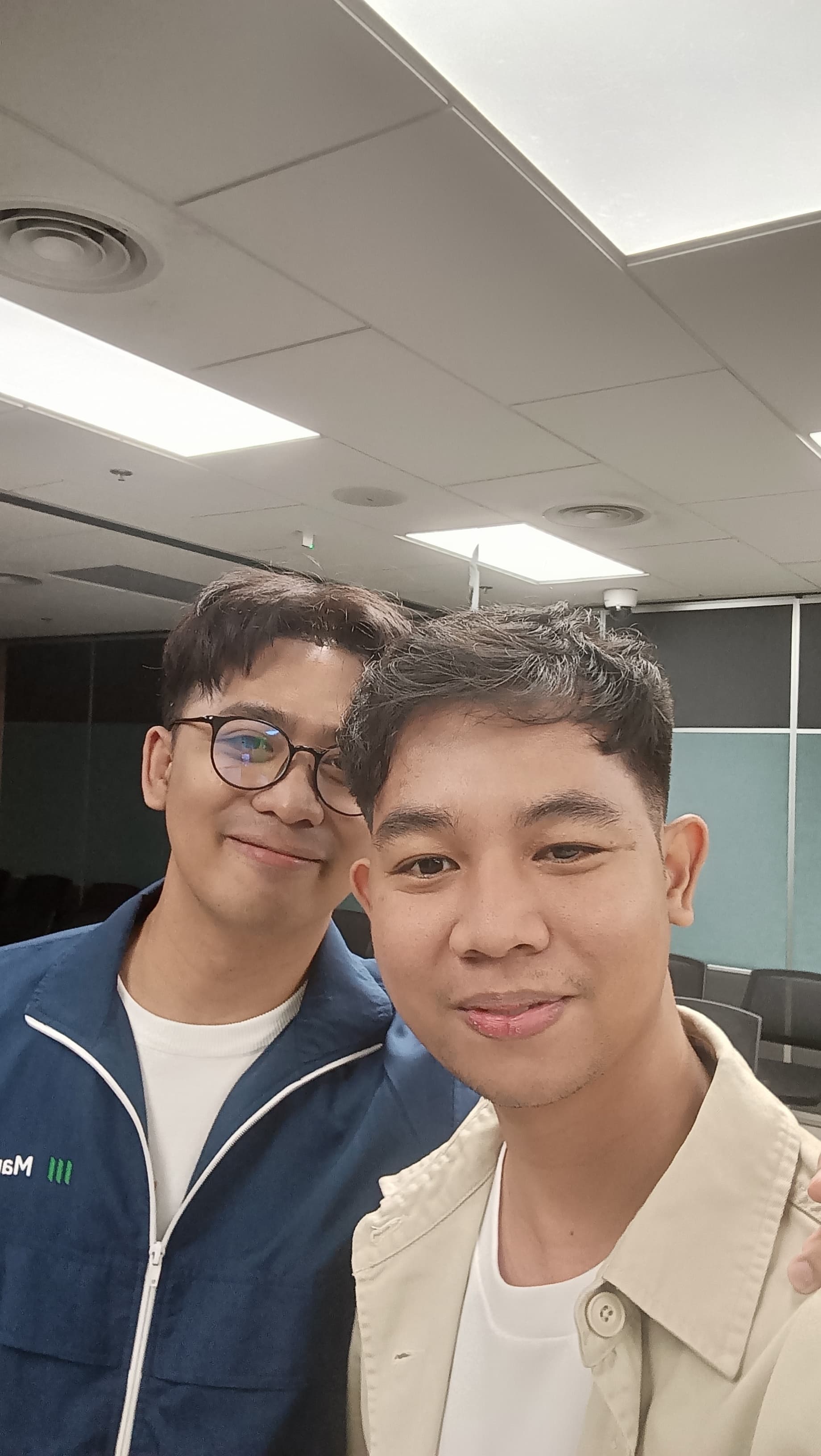 Allan with GM Matthew